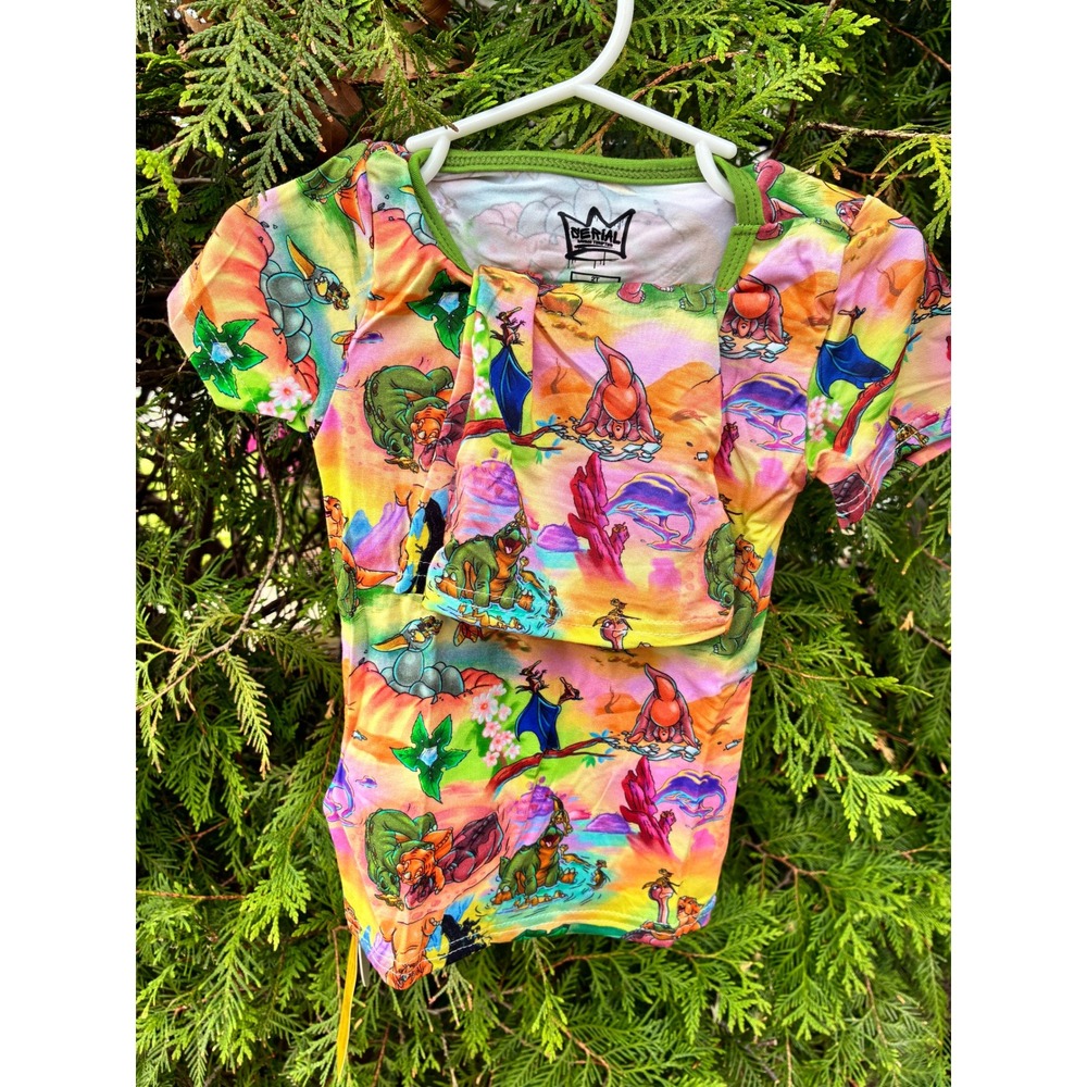 Serial Bamboo Little Foot Big Dreams Short Set 12/18M NWT